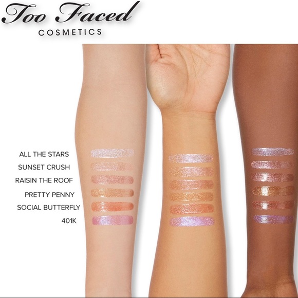 TOO FACED DIAMOND LIGHT HIGHLIGHTER “CANARY” & LIP - Picture 14 of 15